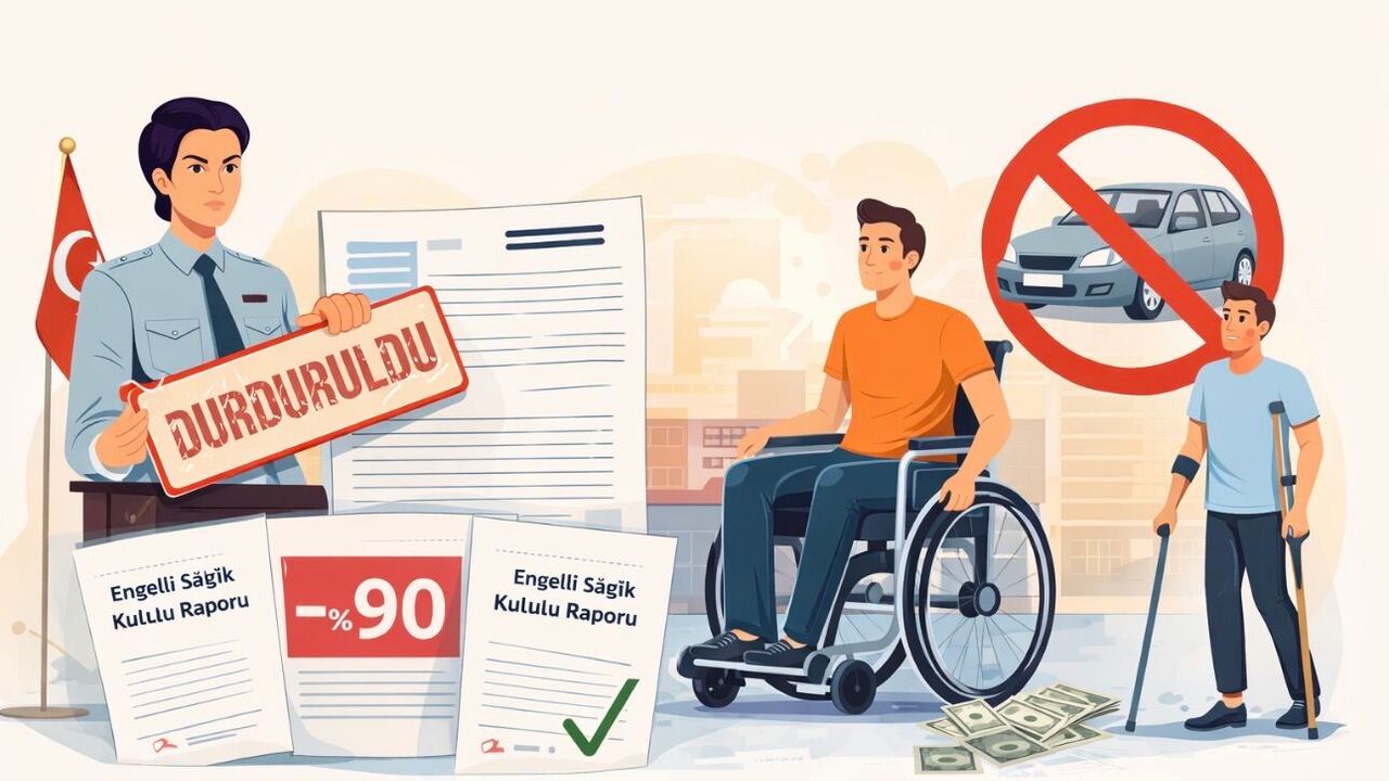 %90 Altı Engellilere ÖTV Muafiyeti Durduruldu!
