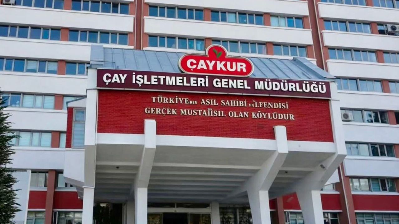 ÇAYKUR’da 2026 Sezonu Öncesi İşçi Alımına hazırlanıyor