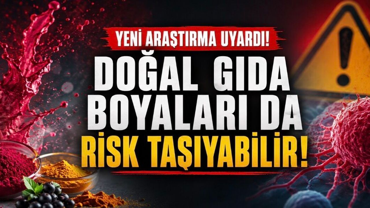 Doğal Gıda Boyaları da Masum Çıkmadı: Diyabet ve Kanser Riski Tartışması Büyüyor