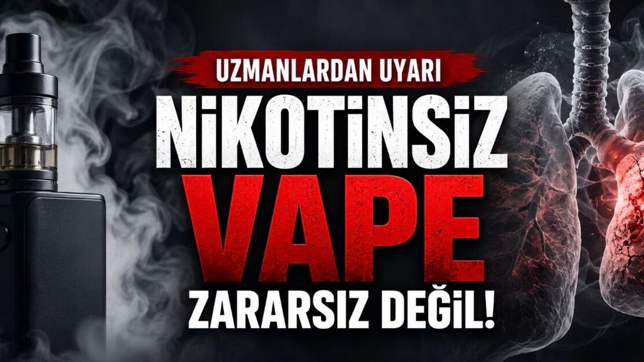 Nikotinsiz Vape Masum Değil: Akciğerden Kalbe Uzanan Riskler Araştırmalarda Görüldü