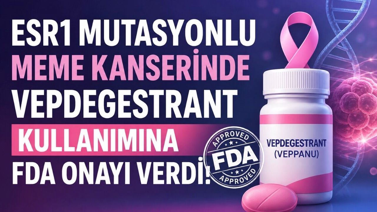 Meme Kanserinde Yeni FDA Onayı: ESR1 Mutasyonunda Vepdegestrant Dönemi Başladı