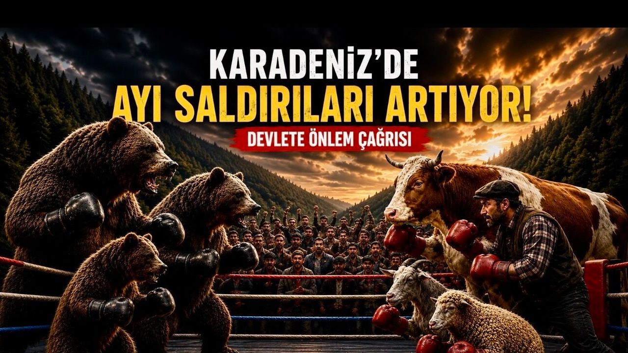 Karadeniz’de Ayı Saldırıları Artıyor: İnsanlar, Hayvanlar, Ahırlar, Yaylalar ve Köyler Tehdit Altında