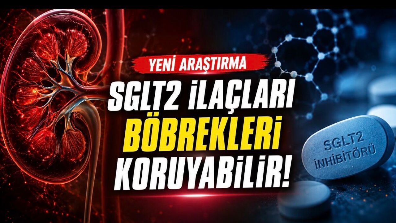 İdrarda Yüksek Protein Kaybı Olan Böbrek Hastalarında Umut Veren Sonuç: SGLT2 İlaçları Böbrek Hasarını Azaltabilir