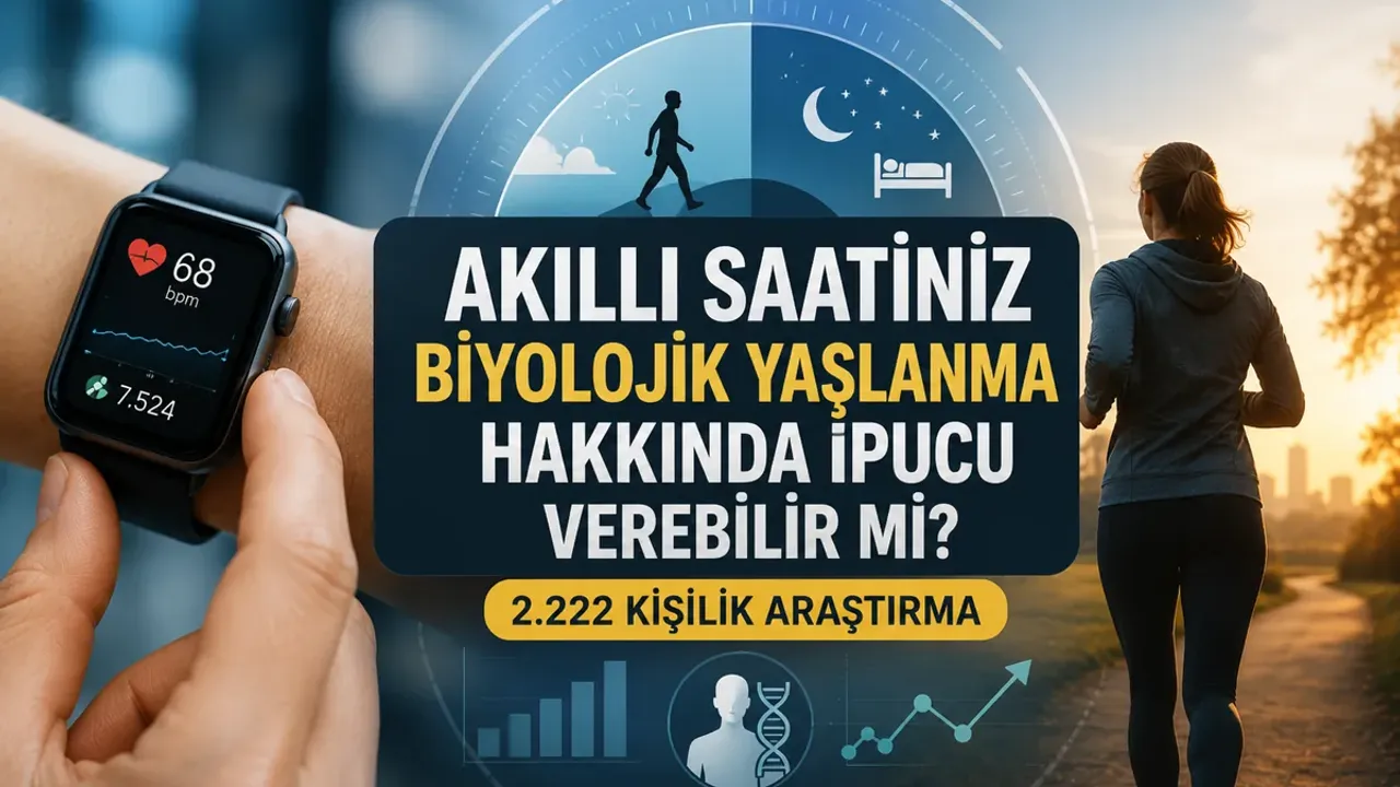 Akıllı Saatiniz Biyolojik Yaşlanma Hakkında İpucu Verebilir mi?