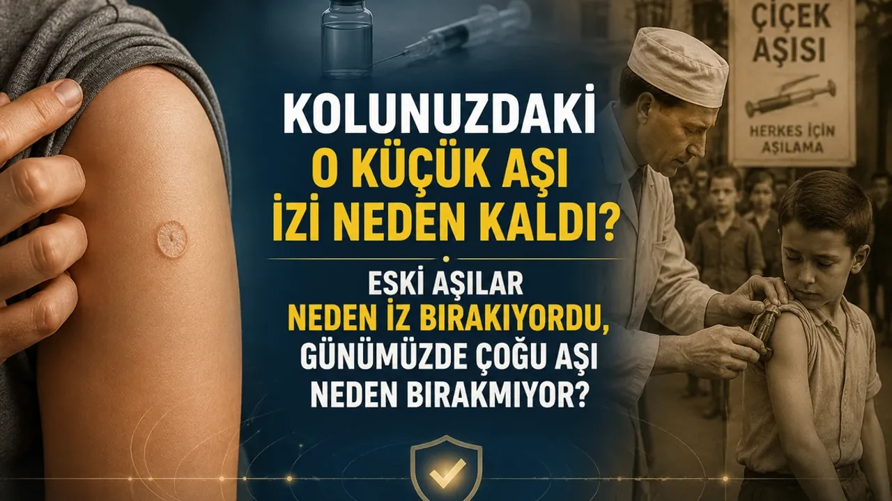 Kolunuzdaki O Küçük Aşı İzi Neden Kaldı? Günümüzde Çoğu Aşı Neden İz Bırakmıyor?