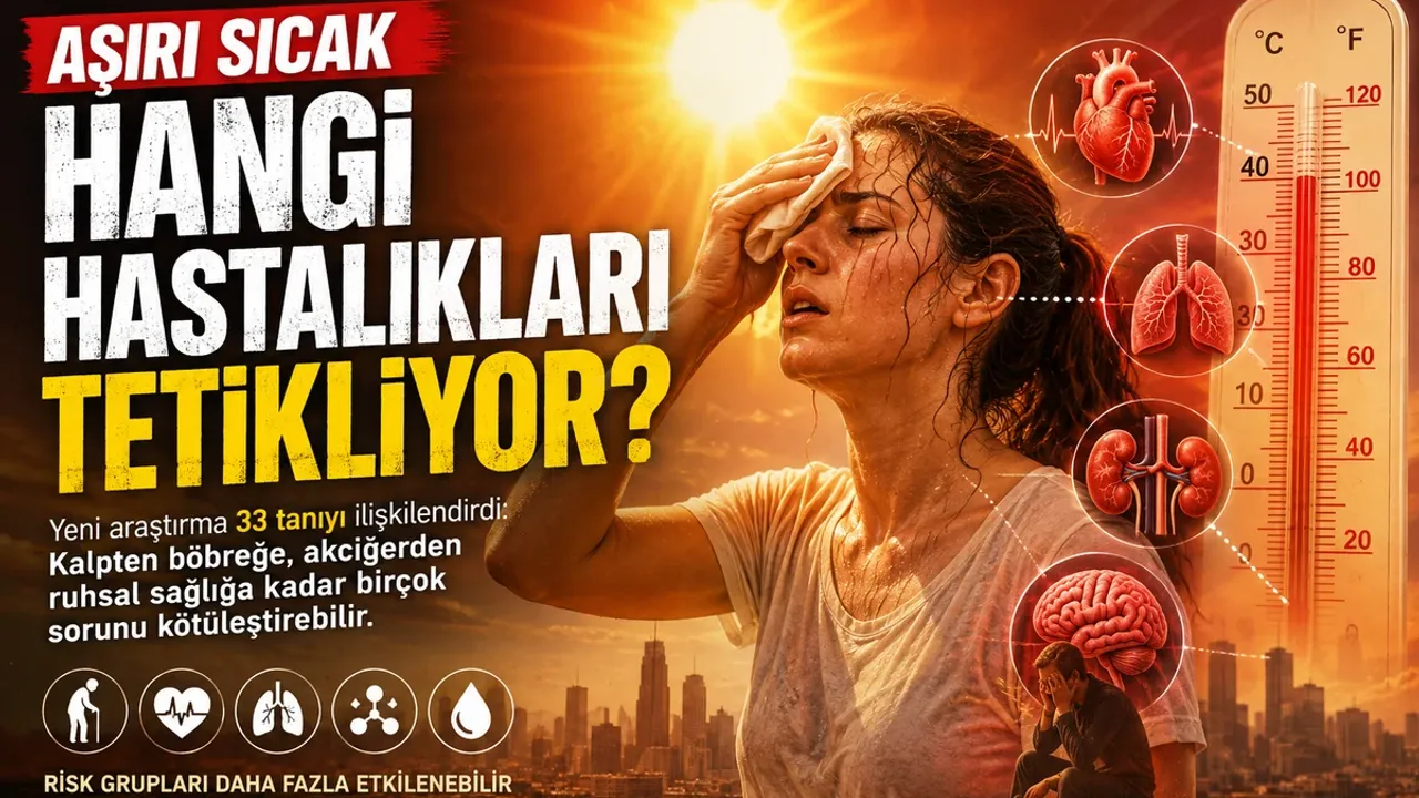 Aşırı Sıcak Hangi Hastalıkları Kötüleştirebilir? Kalpten Böbreğe Vücudu Böyle Etkiliyor