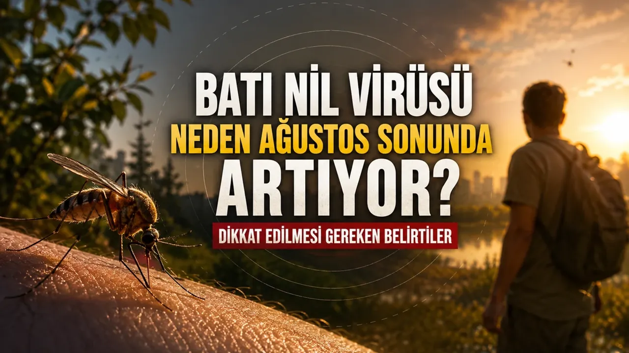 Batı Nil Virüsü Neden Ağustos Sonunda Artıyor? Dikkat Edilmesi Gereken Belirtiler
