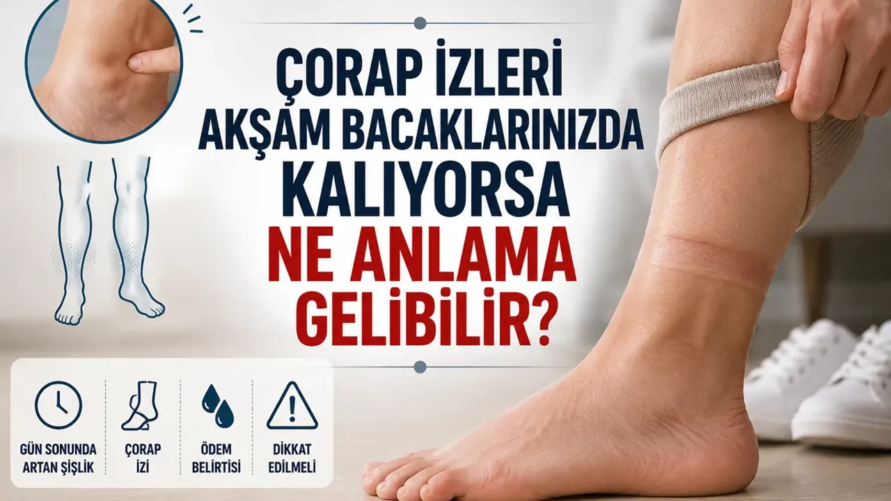 Çorap İzleri Akşam Bacaklarınızda Kalıyorsa Ne Anlama Gelebilir?