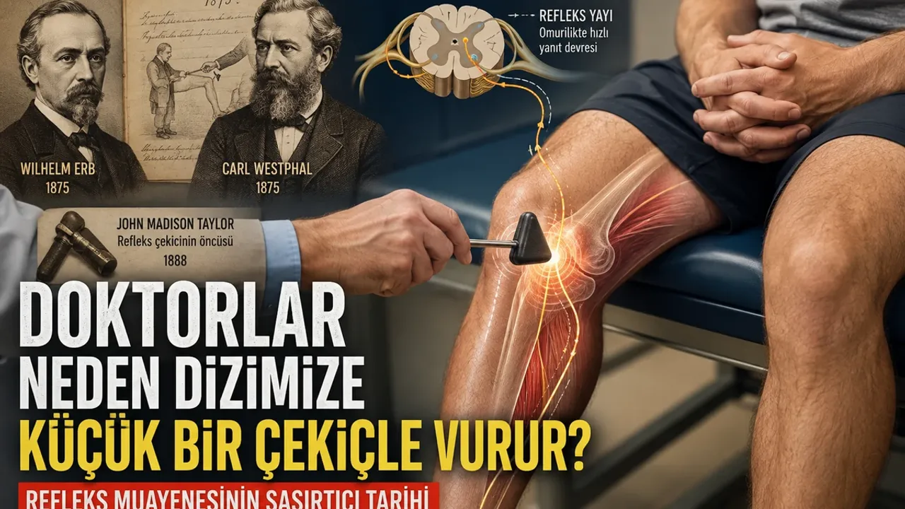 Doktorlar Neden Dizimize Küçük Bir Çekiçle Vurur? Refleks Muayenesinin Şaşırtıcı Tarihi