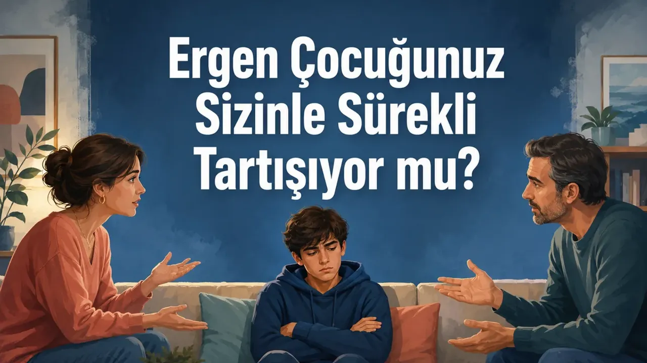 Ergen Çocuğunuz Sizinle Sürekli Tartışıyor mu? Nedeni Her Zaman Saygısızlık Değil