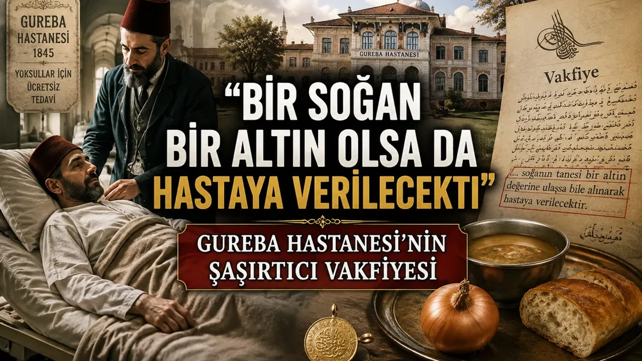 Bir Soğan Bir Altın Olsa da Hastaya Verilecekti”: Gureba Hastanesi’nin Şaşırtıcı Vakfiyesi
