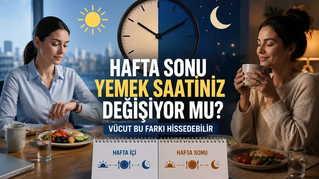 Hafta Sonu Yemek Saatiniz Değişiyor mu? Vücut Bu F…