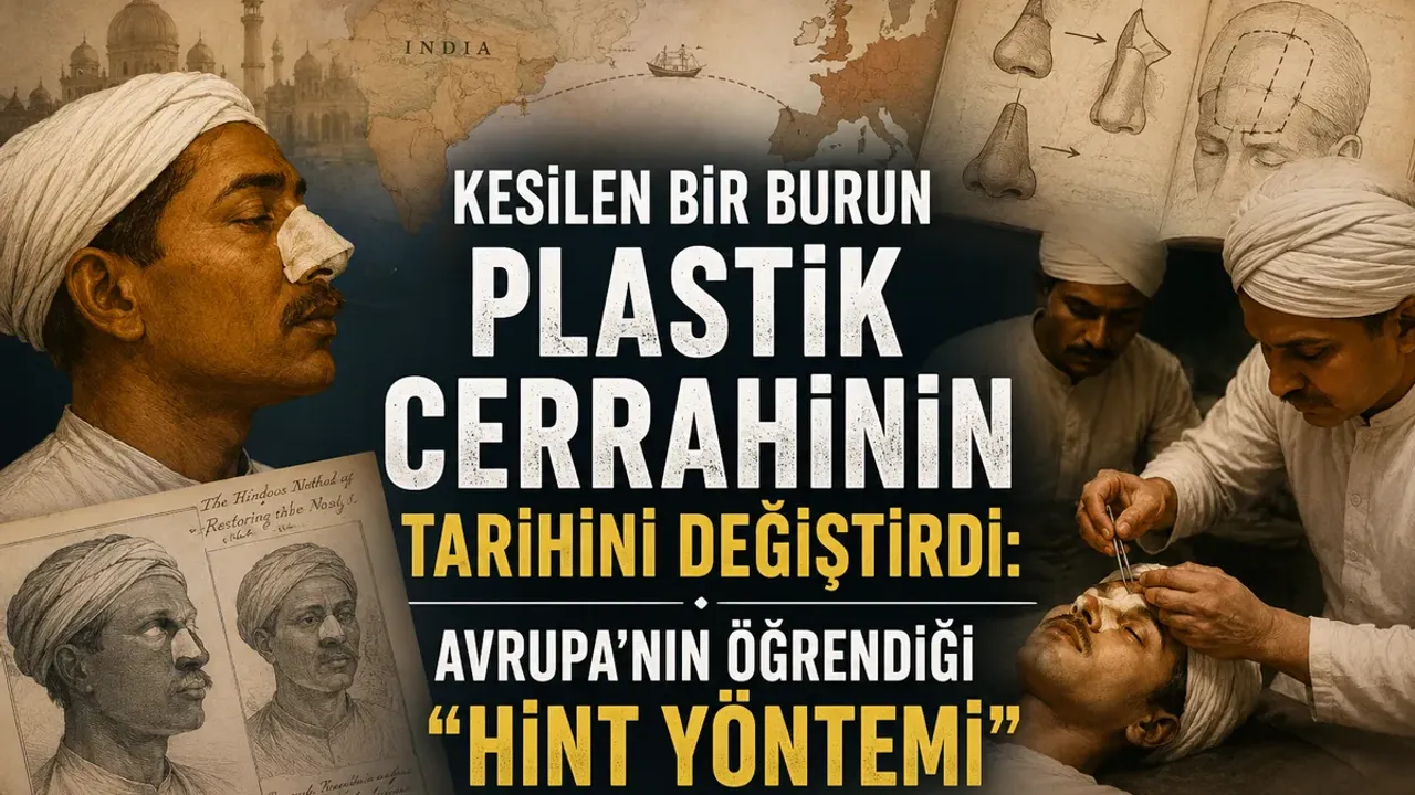 Burnunu Kaybetti, Alnındaki Deriden Yenisi Yapıldı: Avrupa’yı Şaşırtan “Hint Yöntemi”