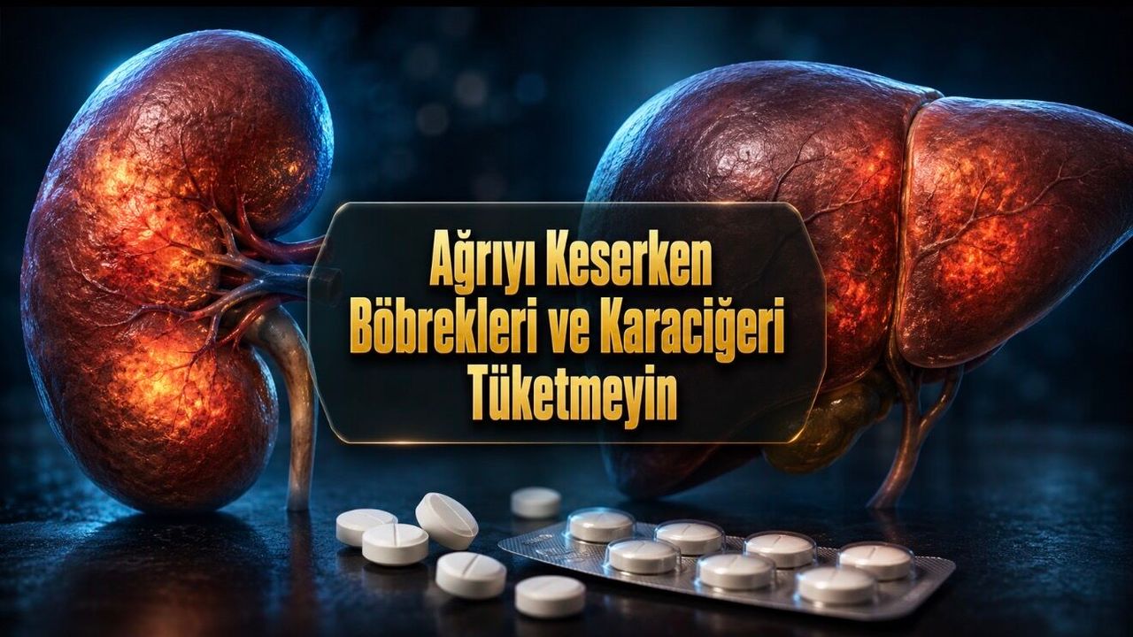 Reçetesiz Satılıyor Ama Risksiz Değil: Ağrı Kesicilerde Organ Hasarı Uyarısı