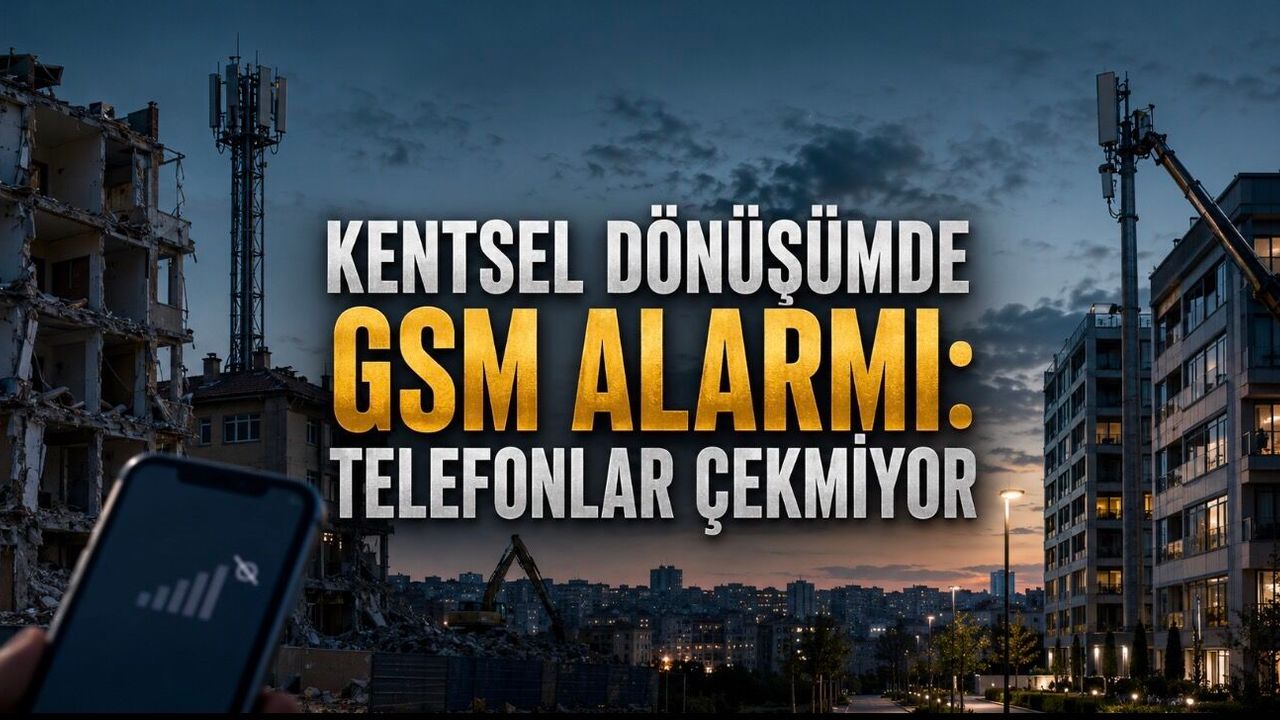 Kentsel Dönüşümde Unutulan Altyapı: Mahallelerde GSM Çilesi