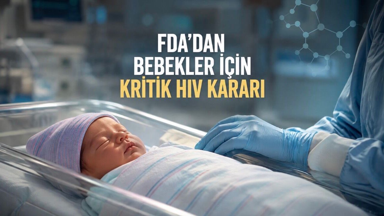FDA’dan Yenidoğanlarda HIV Tedavisi İçin Yeni İlaç Onayı