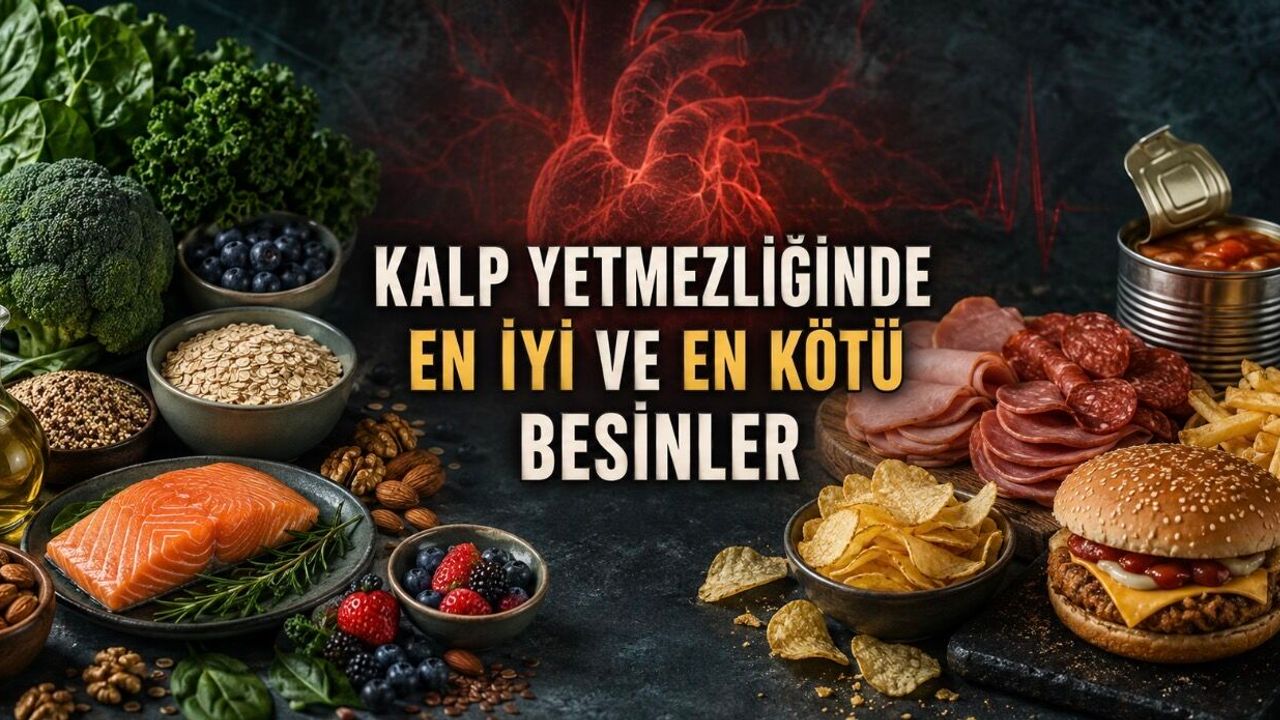Kalp Yetmezliği Olanlar Nasıl Beslenmeli? En İyi ve En Kötü Yiyecekler