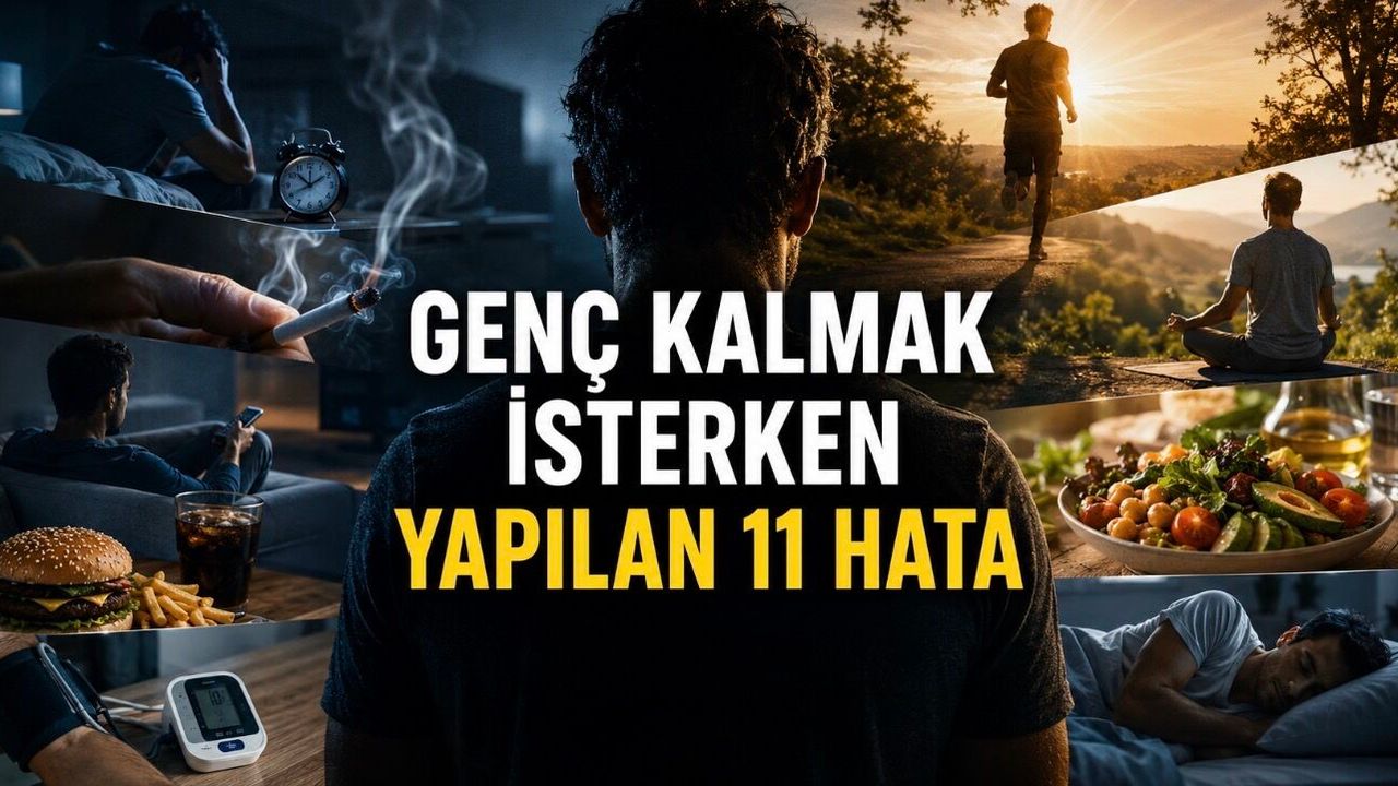 Cildi, Kalbi ve Beyni Erken Yaşlandıran 11 Yaygın Hata