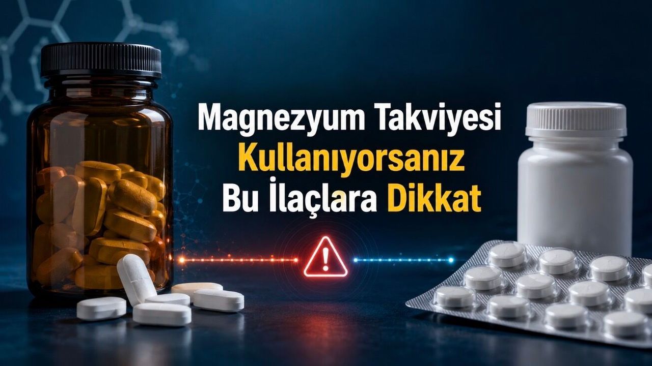 Antibiyotikten Tiroid İlacına: Magnezyumla Araya Saat Koymak Gereken İlaçlar