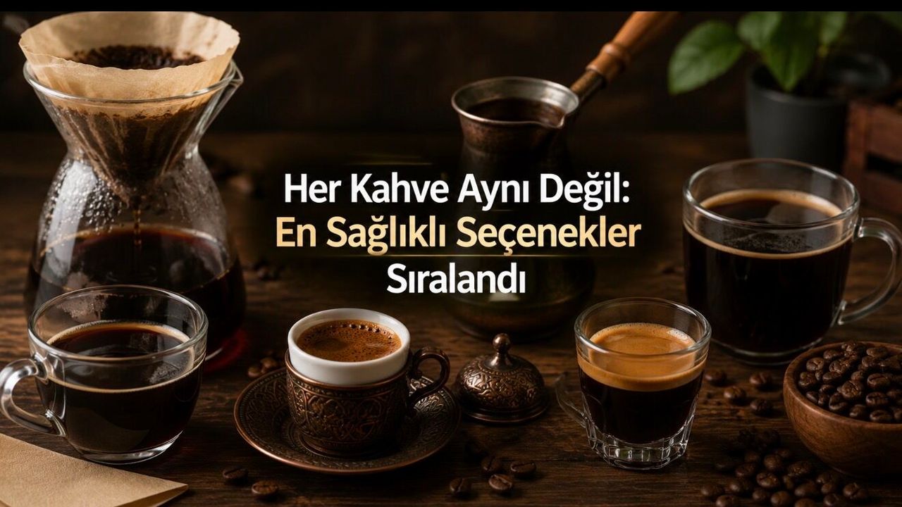 En Sağlıklı Kahve Hangisi? Filtre Kahveden Türk Kahvesine En İyi Seçenekler