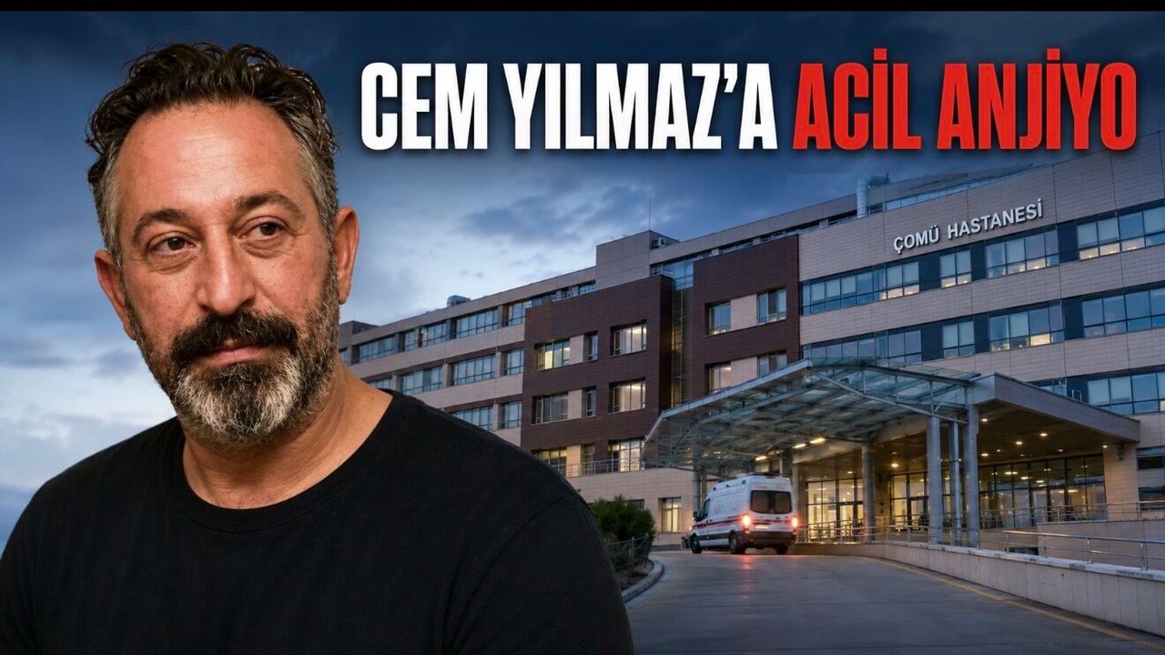 Cem Yılmaz Hastaneye Kaldırıldı: Acil Anjiyoya Alı…