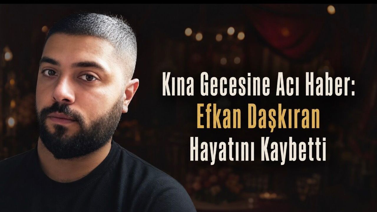 Kozlu’daki Kına Gecesine Acı Haber Düştü: Efkan Daşkıran Hayatını Kaybetti