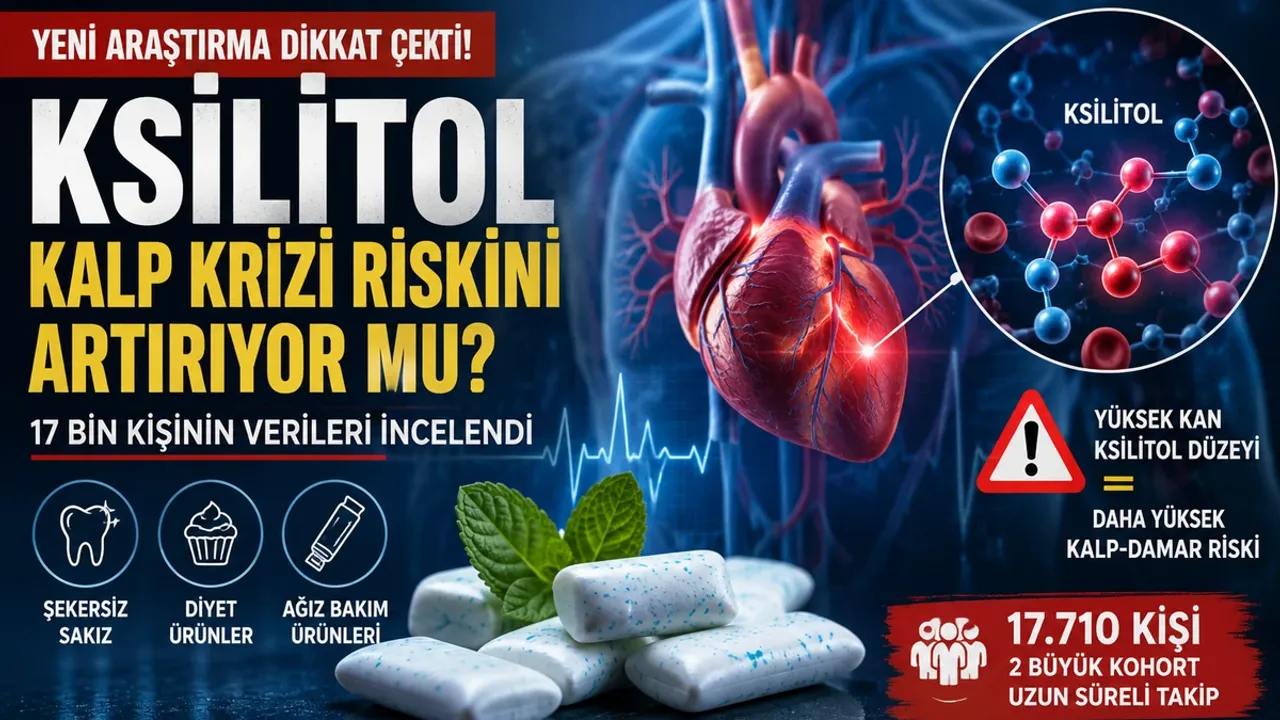 Sakızdaki Ksilitol Kalp Krizi Riskini Artırıyor mu…