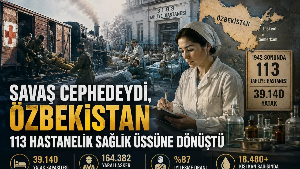 113 Hastane, 39 Bin Yatak: Özbekistan’ın Unutulan II. Dünya Savaşı Sağlık Cephesi