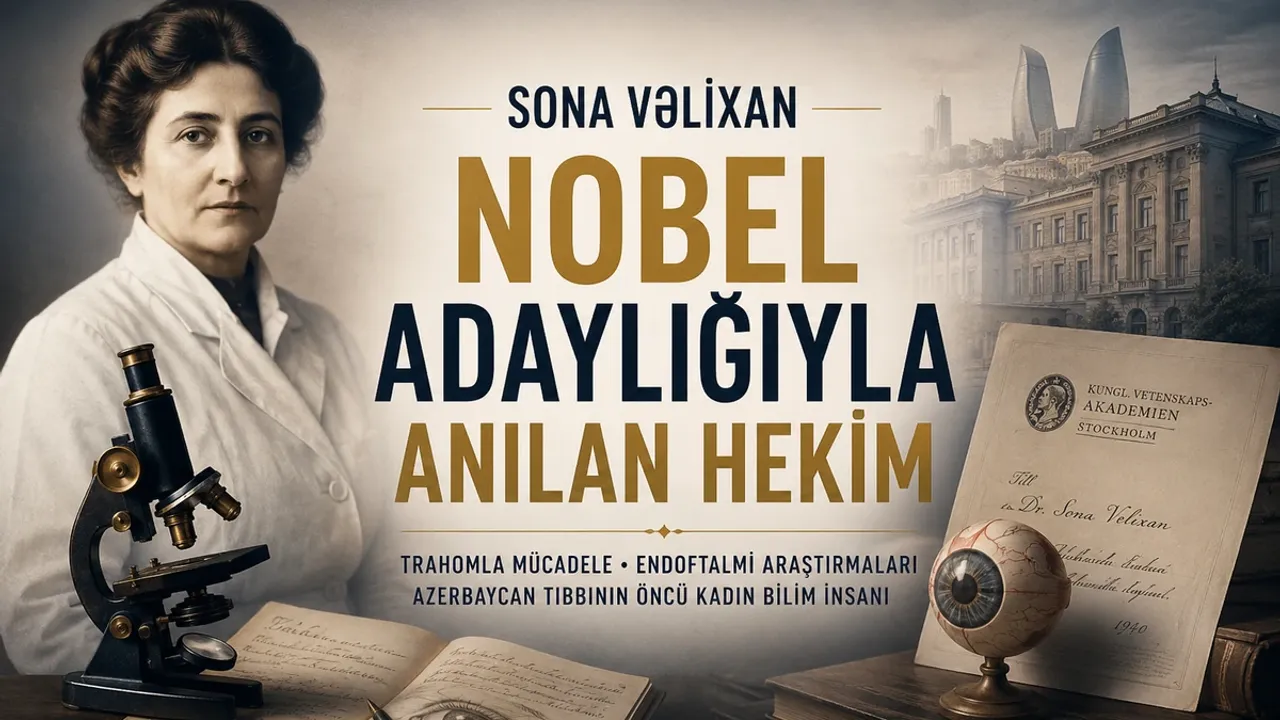 Nobel adaylığıyla anılan Azerbaycanlı kadın hekim: Sona Vəlixan