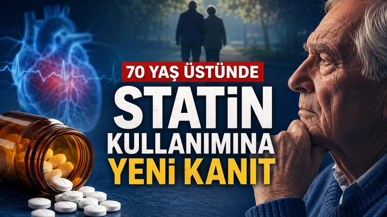 70 Yaşından Sonra Statin Kullanmak İşe Yarıyor mu? 10 Bin Kişilik STAREE Çalışmasından Yanıt