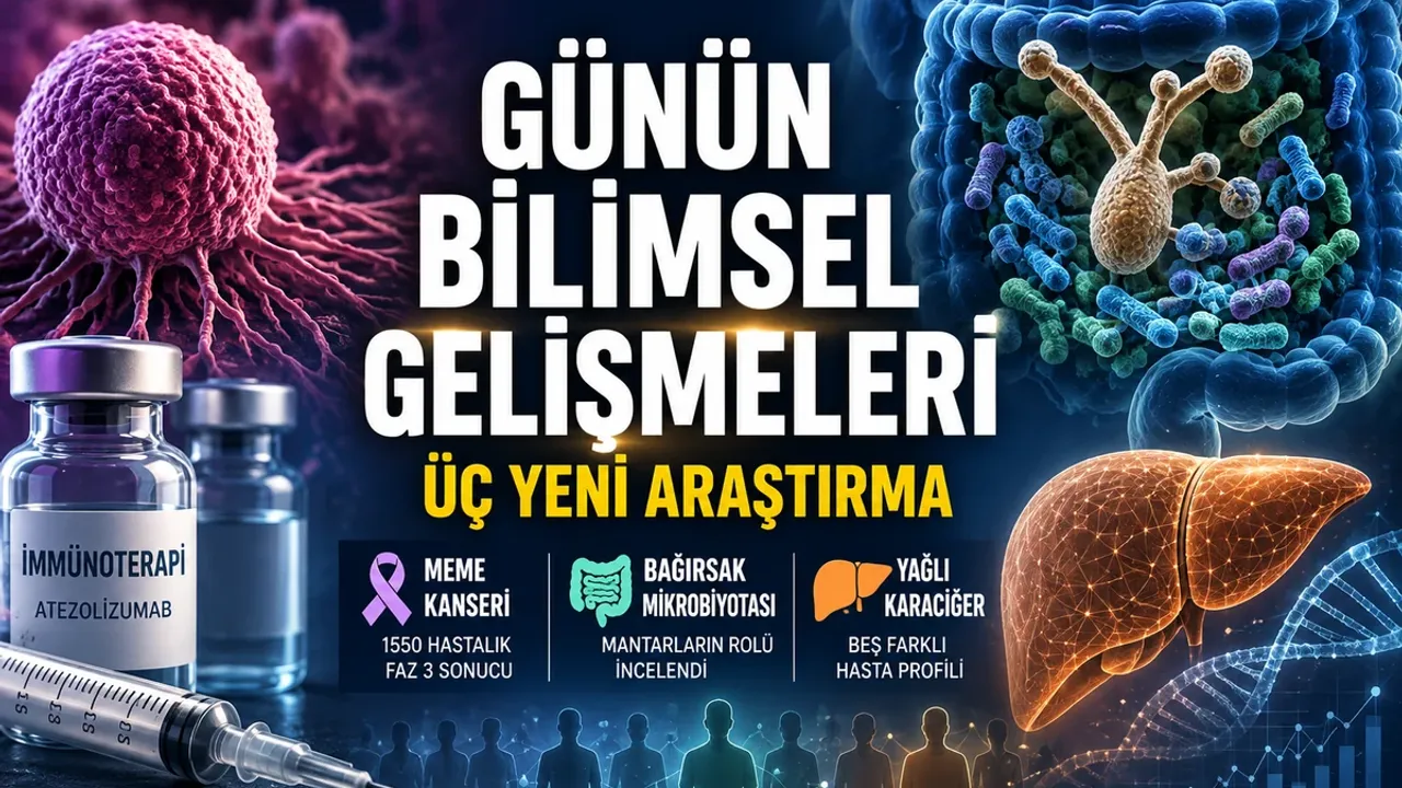 Günün Bilimsel Gelişmeleri: Kanser, Bağırsak ve Yağlı Karaciğerde Üç Yeni Araştırma