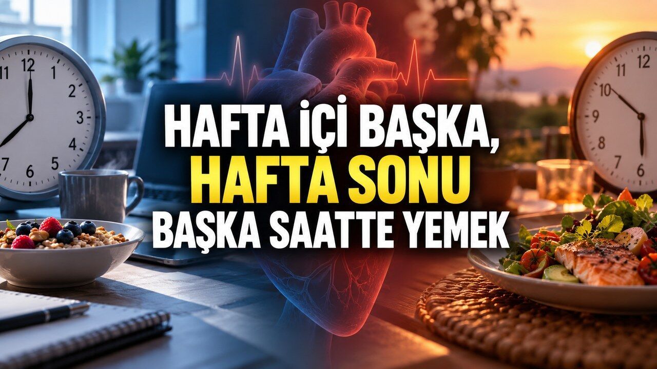 Hafta İçi Başka, Hafta Sonu Başka Saatte Yemek: 104 Bin Kişilik Araştırmadan Dikkat Çeken Sonuç