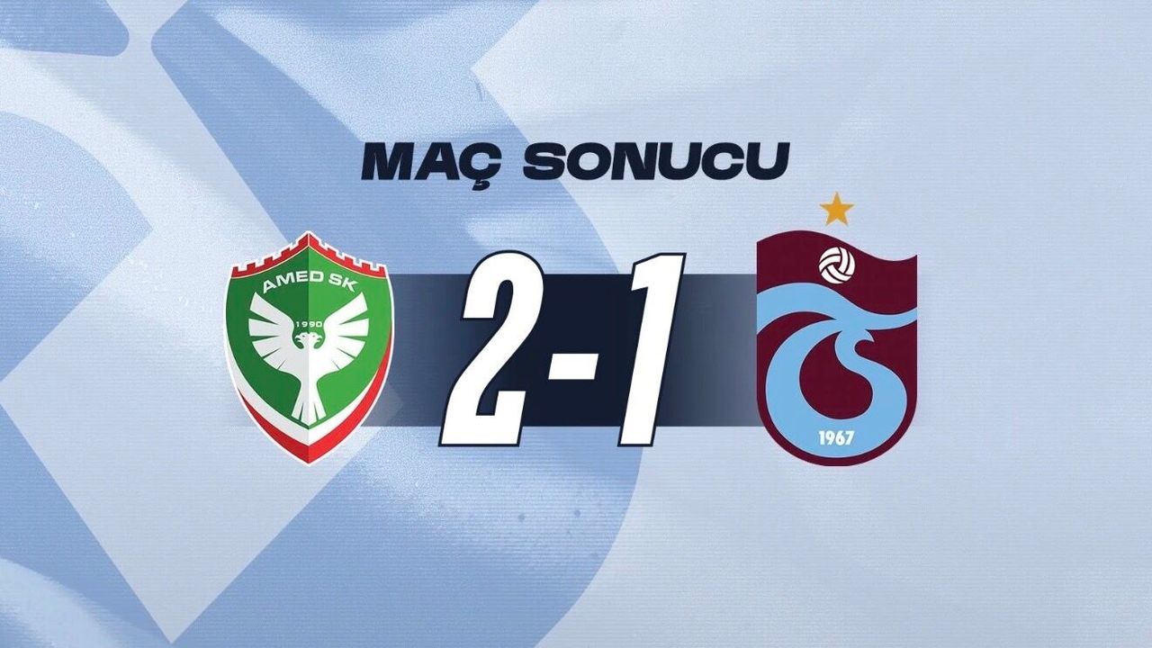 Amedspor 2-1 Trabzonspor: Son Sözü Gift Orban Söyledi