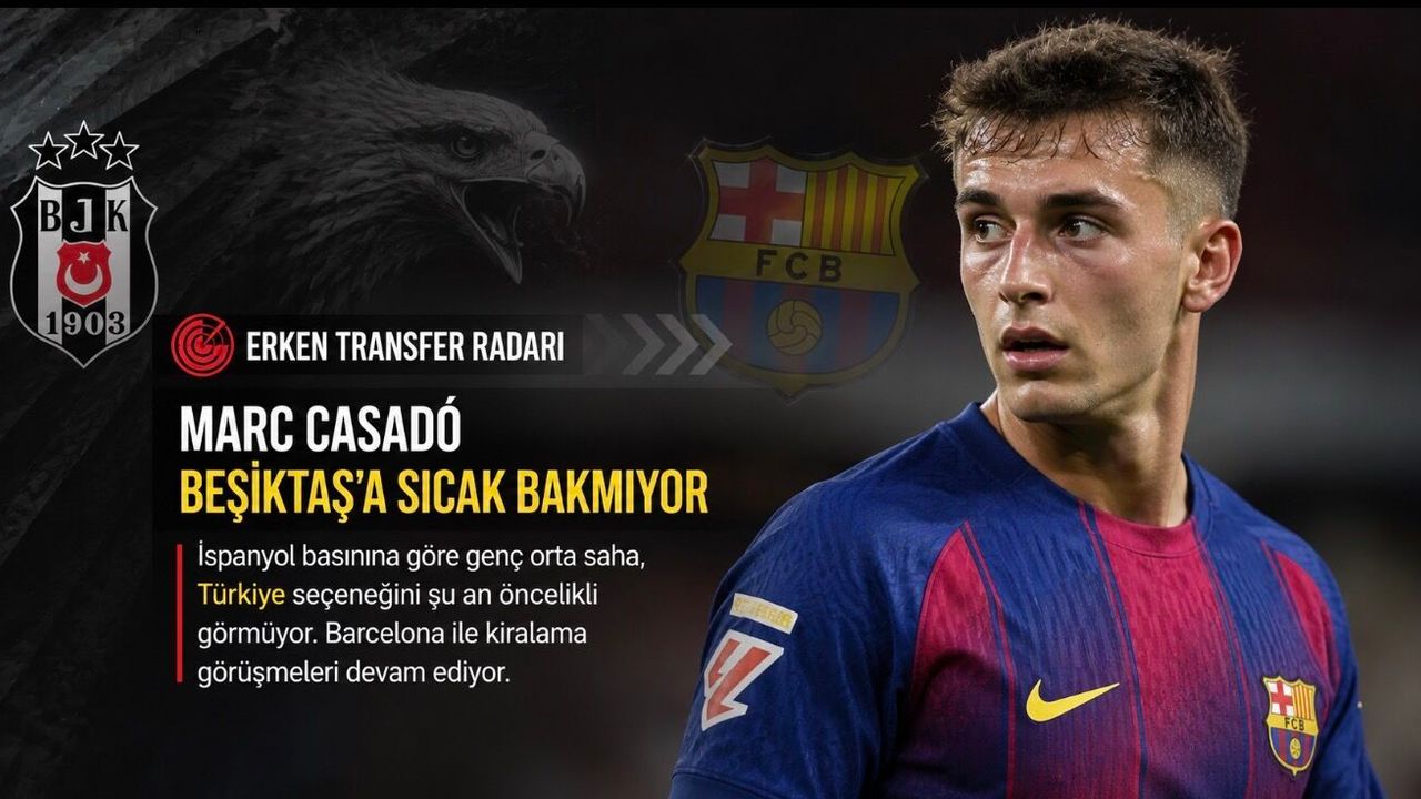 Beşiktaş’ın Marc Casadó Transferine Oyuncu Freni