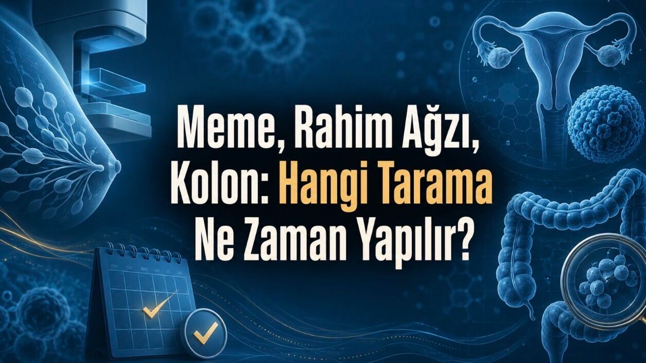 Kanser Geç Yakalanmasın: Hangi Taramalar Hangi Yaşta Başlıyor?
