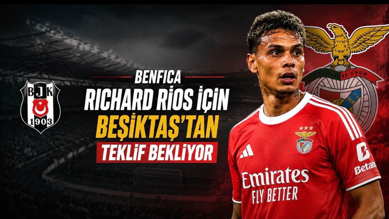 Richard Ríos Beşiktaş’a mı Geliyor? Portekiz’den Yeni Haber