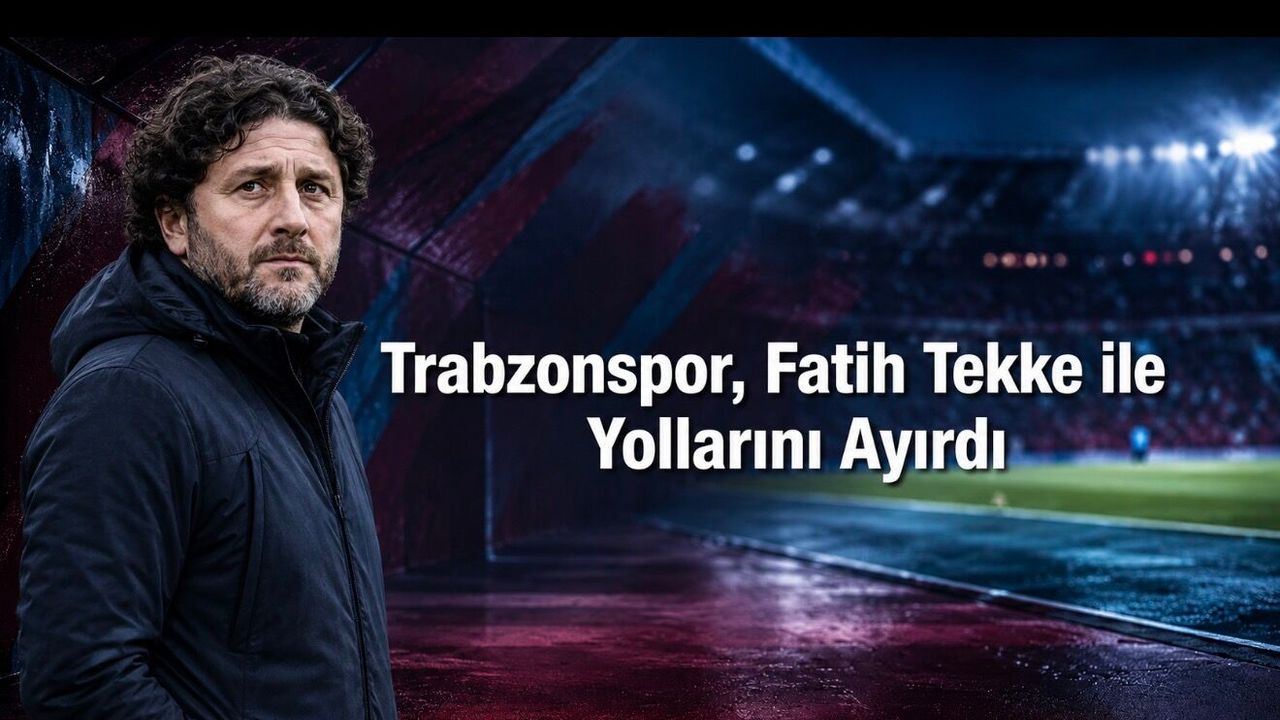 Trabzonspor, Fatih Tekke ile Yollarını Ayırdı