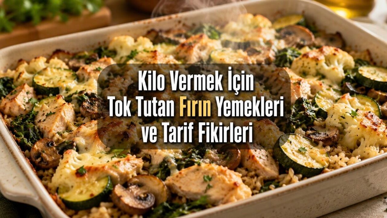 Kilo Vermek İsteyenlere Tok Tutan Fırın Yemeği Fikirleri
