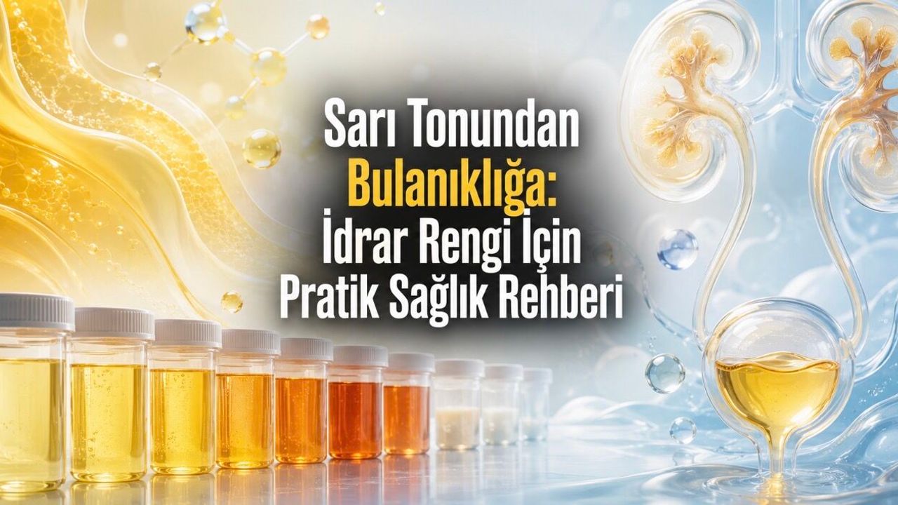 İdrar Rengi Ne Anlatır? Sarıdan Bulanıklığa Dikkat Edilmesi Gerekenler