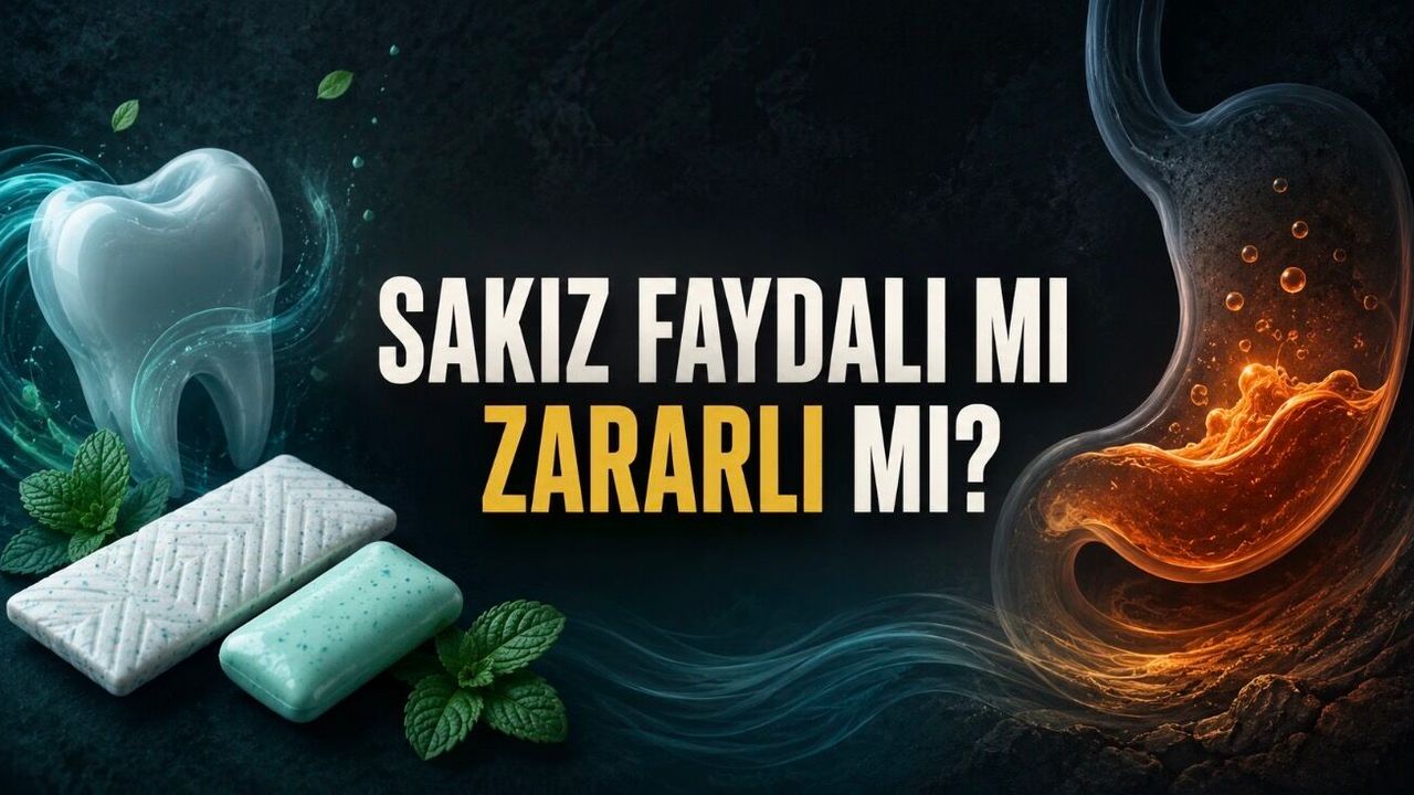 Sakız Çiğnemek Sağlıklı mı, Diş ve Mide İçin Ne İfade Ediyor?