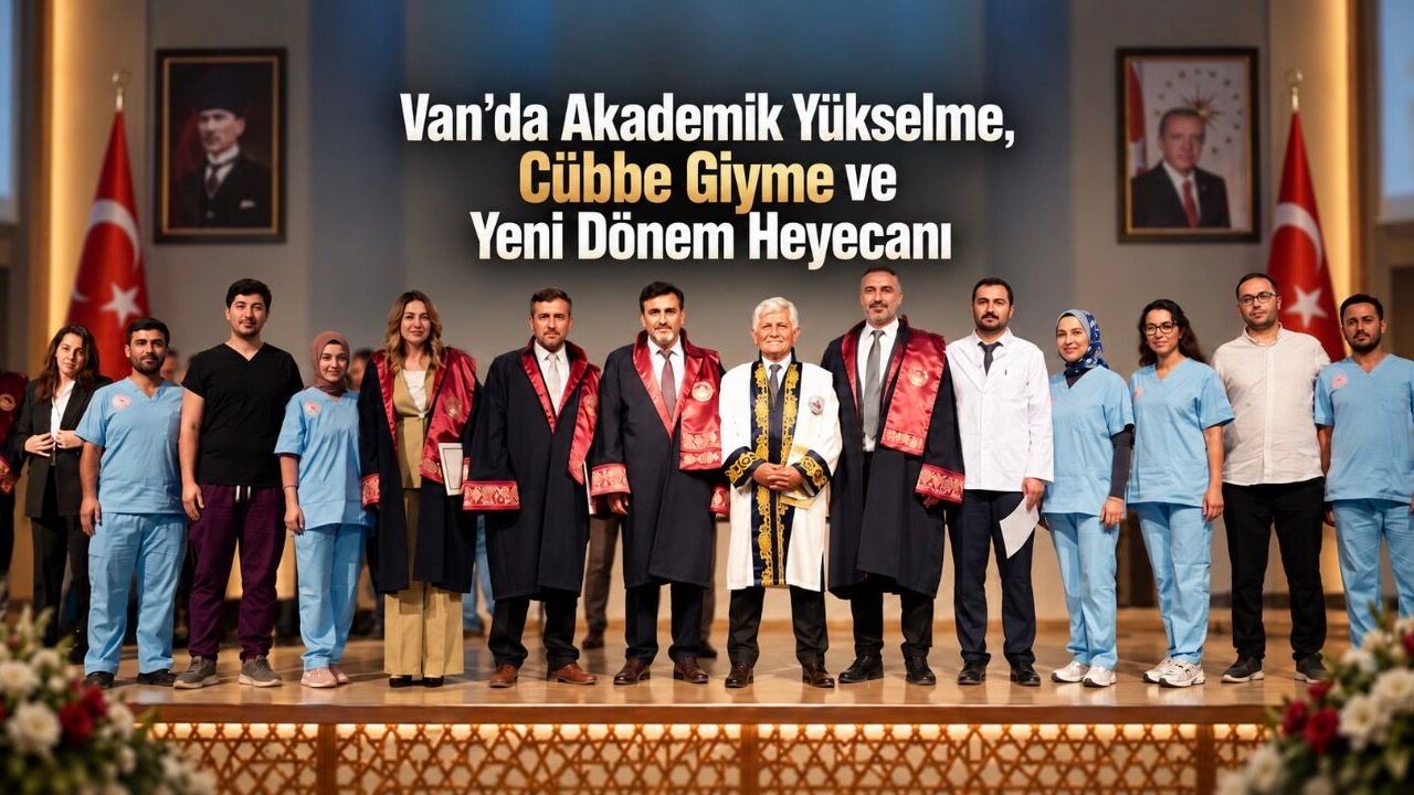 Van’da Akademik Yükselme, Cübbe Giyme ve Yeni Dönem Heyecanı