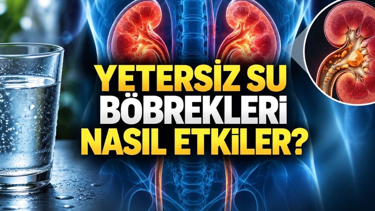 Sıcak havalarda daha da önemli: Susuzluk böbrekleri nasıl etkiliyor?