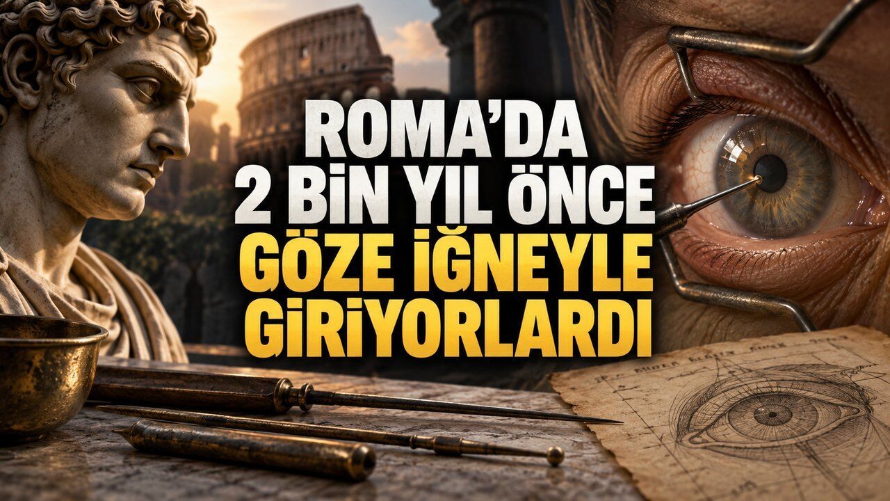 Roma Döneminde 2 Bin Yıl Önce Katarakt Ameliyatı Yapılıyordu