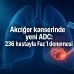 Akciğer kanserinde yeni ADC: 236 hastayla Faz 1 denemesi