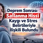 Deprem Sonrası Sallanma Hissi Kaygı ve Stresle İlişkili Bulundu