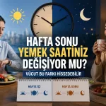 Hafta Sonu Yemek Saatiniz Değişiyor mu? Vücut Bu Farkı Hissedebilir