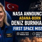 NASA Announces Mission: Adana-Born Astronaut Deniz Burnham to Spend Seven Months in Space
