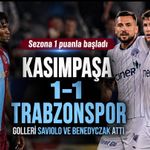 Trabzonspor İstanbul’dan Beraberlikle Döndü: Saviolo’nun Golü Yetmedi