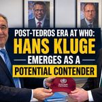 Who will succeed Tedros as head of the WHO? Hans Kluge's name is attracting attention.