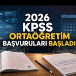 2026 KPSS Ortaöğretim Başvuruları Başladı: Tarihler Açıklandı